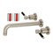 Kingston Brass Roman Tub Faucet, Brushed Nickel, Wall Mount KS8028DKL - alternate 1